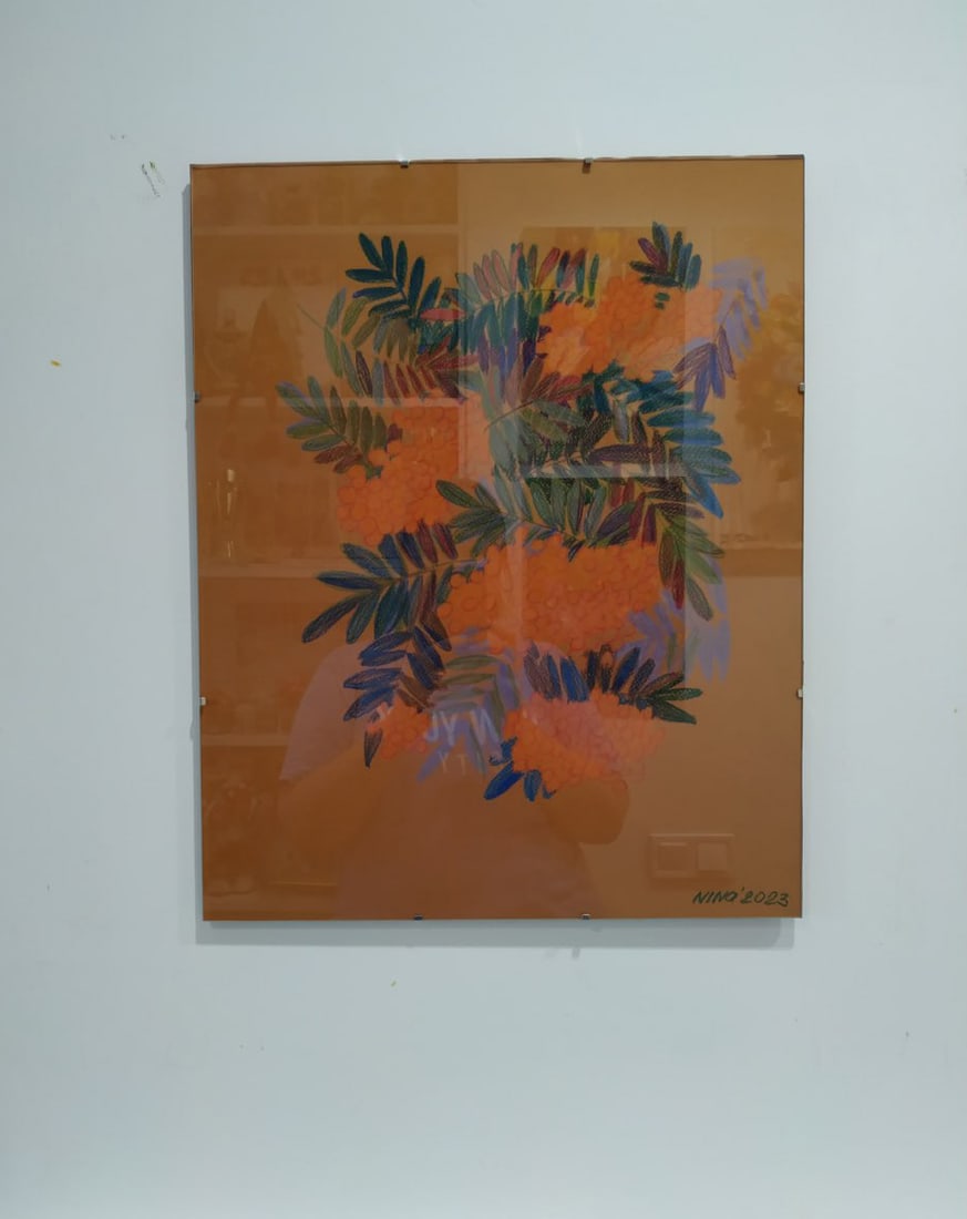 Oil painting mountain ash Nina L - 10