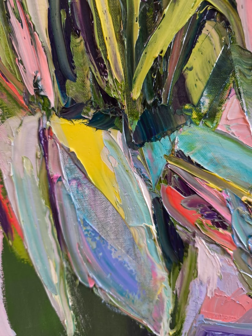 Oil painting Tulips Nina L - 2