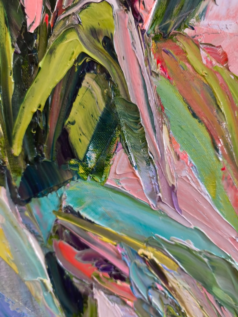 Oil painting Tulips Nina L - 8