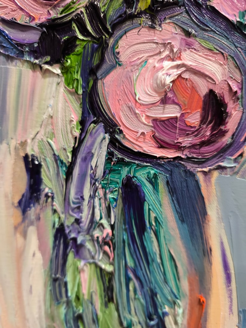 Oil painting Bouquet Nina L - 3