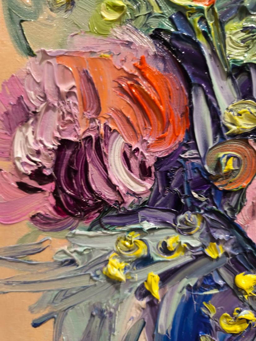 Oil painting Bouquet Nina L - 4
