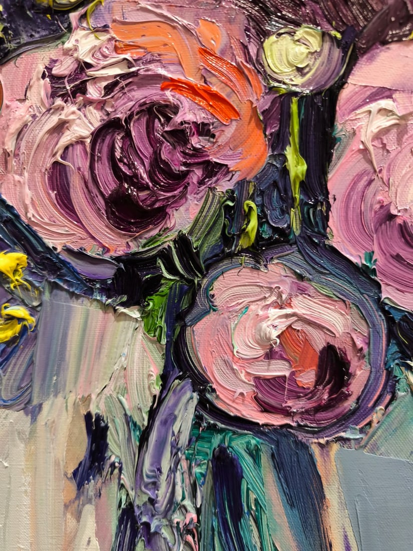Oil painting Bouquet Nina L - 5