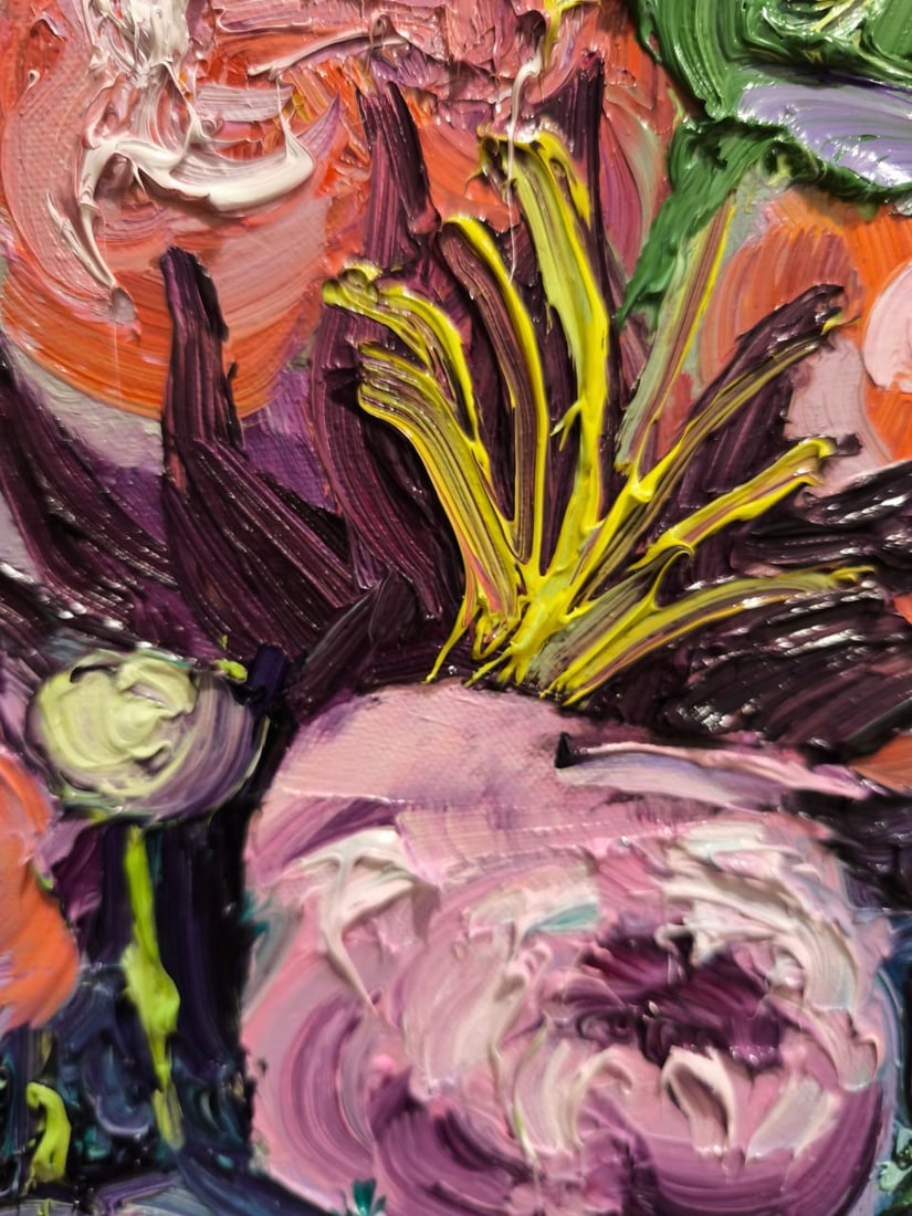 Oil painting Bouquet Nina L - 6