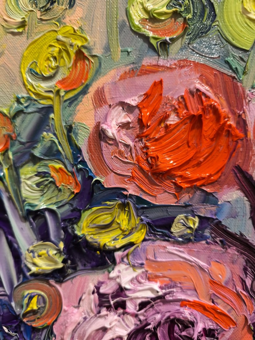 Oil painting Bouquet Nina L - 7