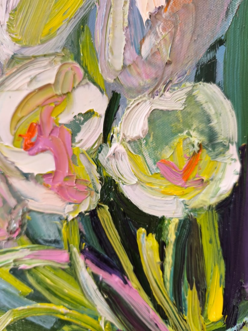 Oil painting Tulips Nina L - 2