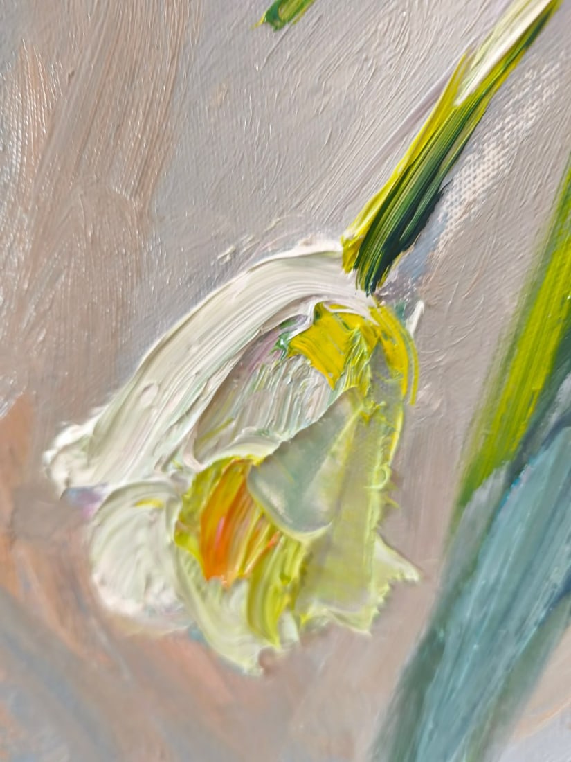 Oil painting Tulips Nina L - 4