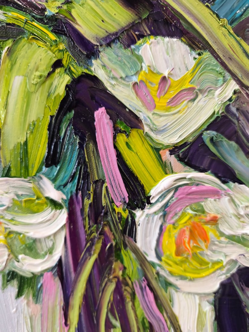Oil painting Tulips Nina L - 5