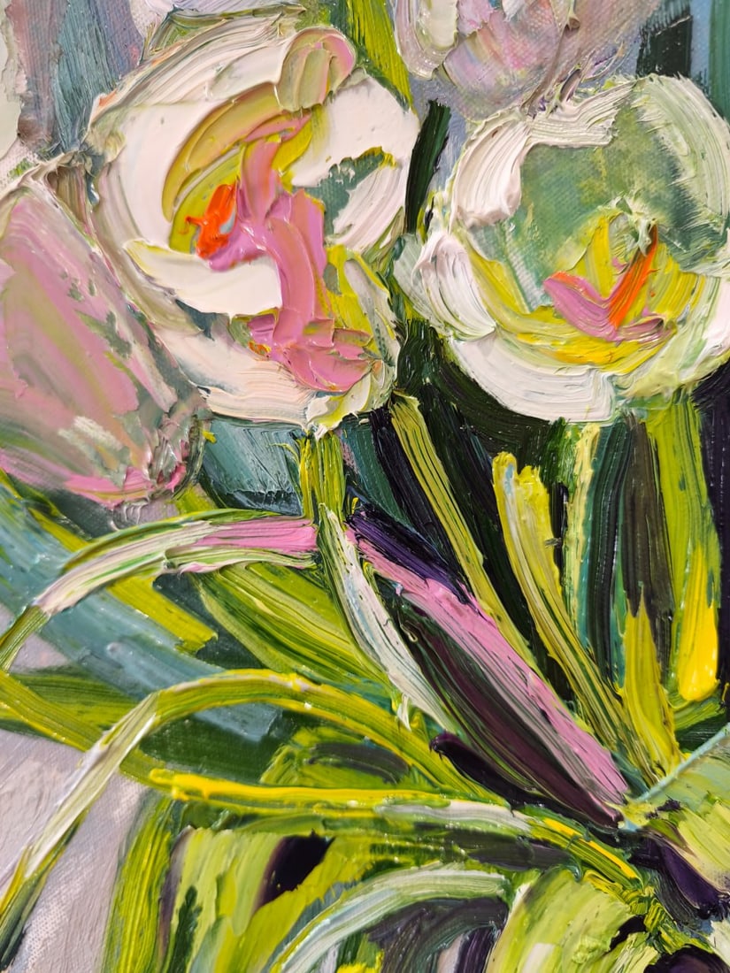 Oil painting Tulips Nina L - 6