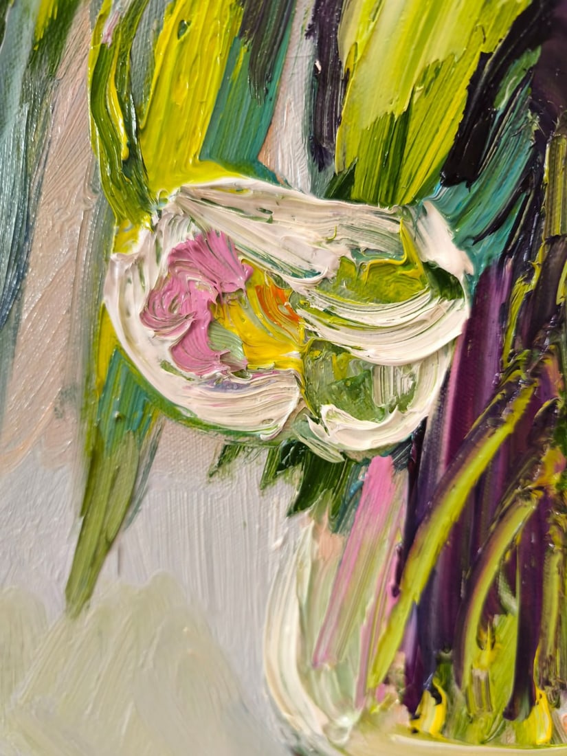 Oil painting Tulips Nina L - 7