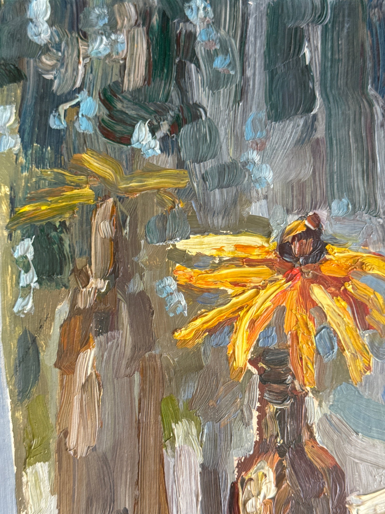 Oil painting with frame still life K. Leonid - 6