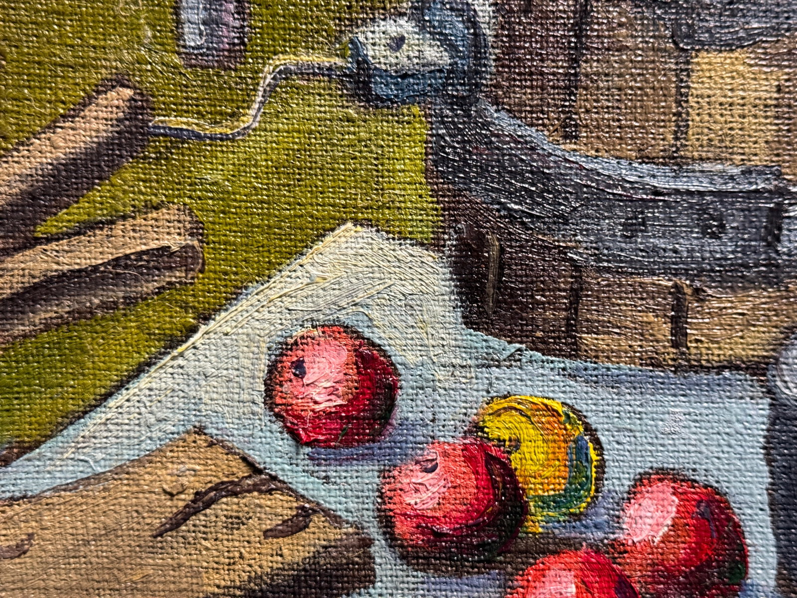 Oil painting with frame Barrel K. Leonid - 4
