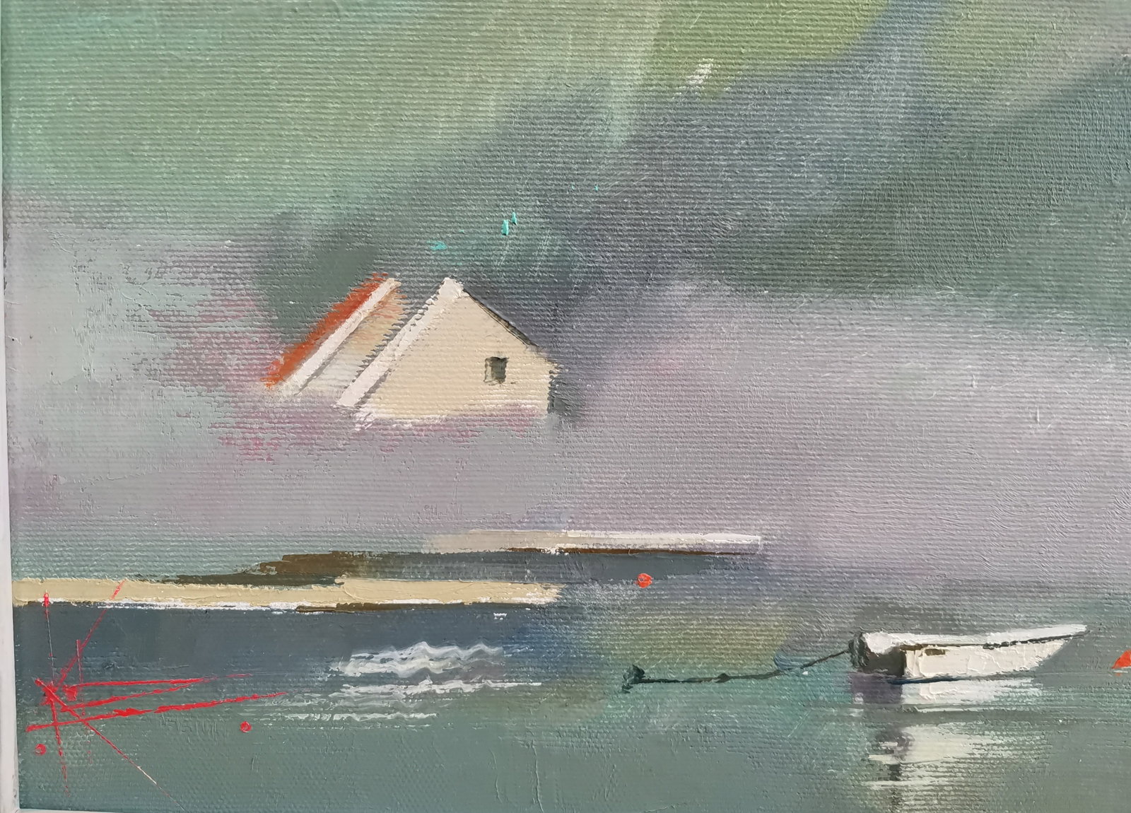 Oil painting Morning Oksana Kyrylenko - 3