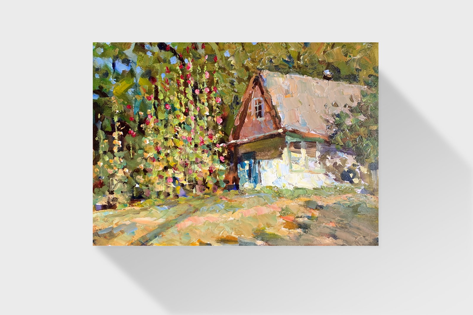 Oil painting On the outskirts of the forest Sergey Ivanovich Animov - 11