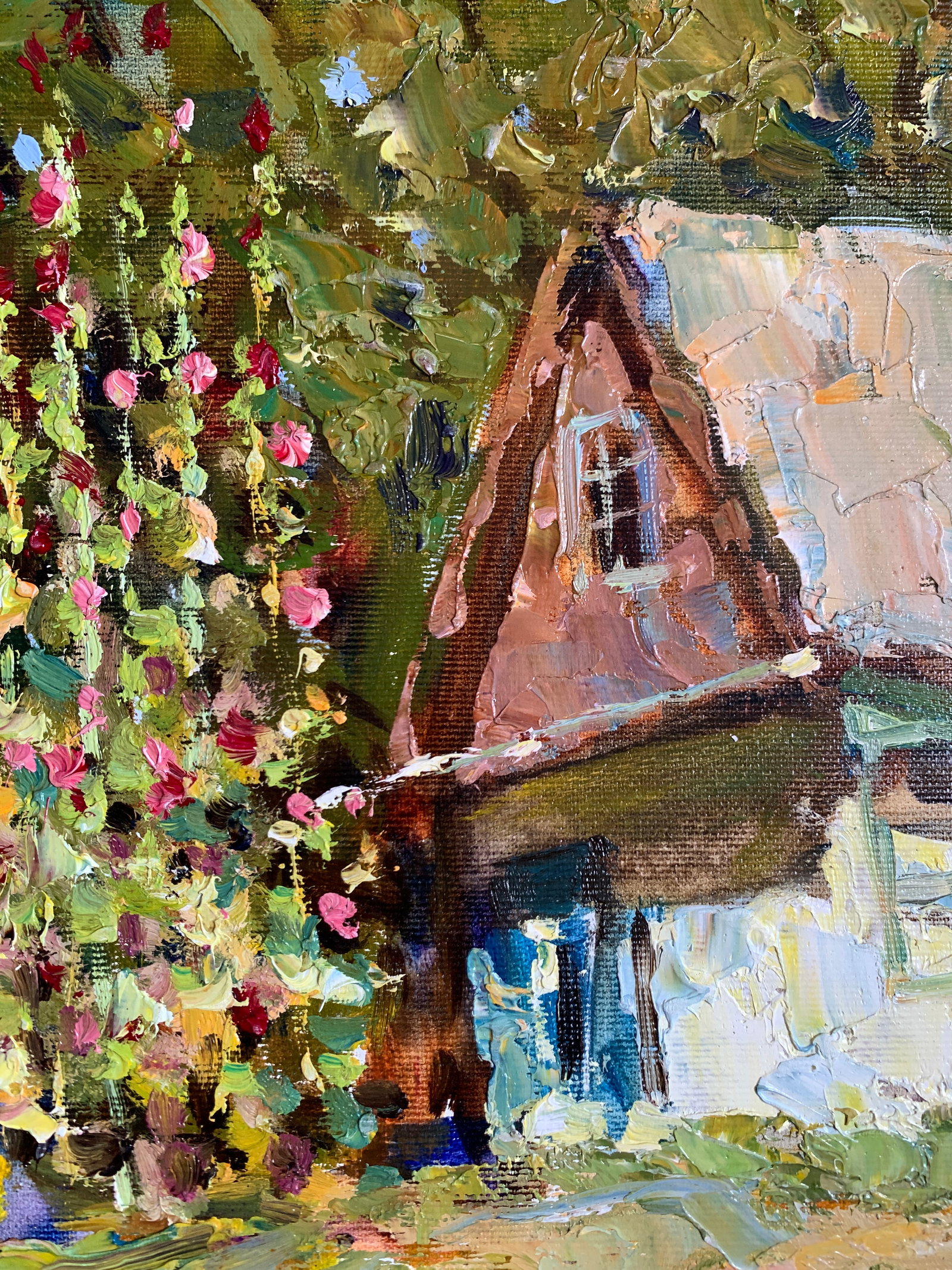 Oil painting On the outskirts of the forest Sergey Ivanovich Animov - 5