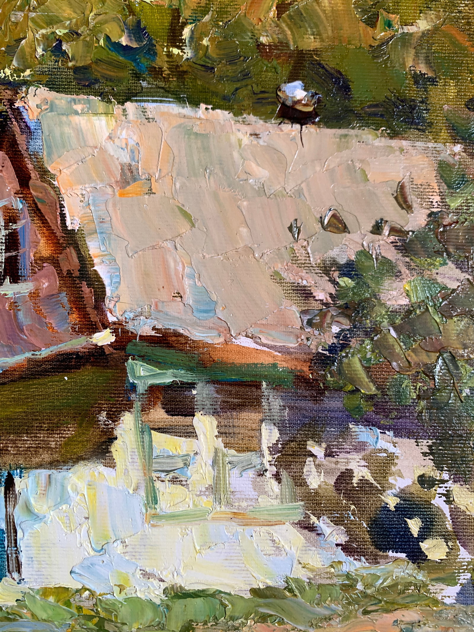 Oil painting On the outskirts of the forest Sergey Ivanovich Animov - 7