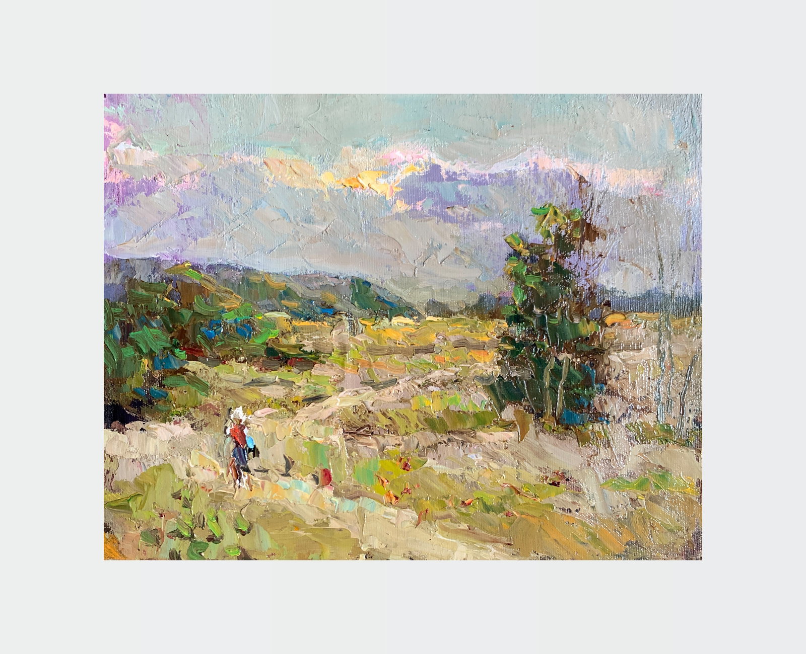 Oil painting collection of herbs Sergey Ivanovich Animov: 349DDD Painter: Sergey Ivanovich Animov S?ze: 27x34 cm/10.62x13.38 inches Components: canvas, oil Original painting from our collection ERA: modern About the artist: Serhiy Ivanovych was born on May 1