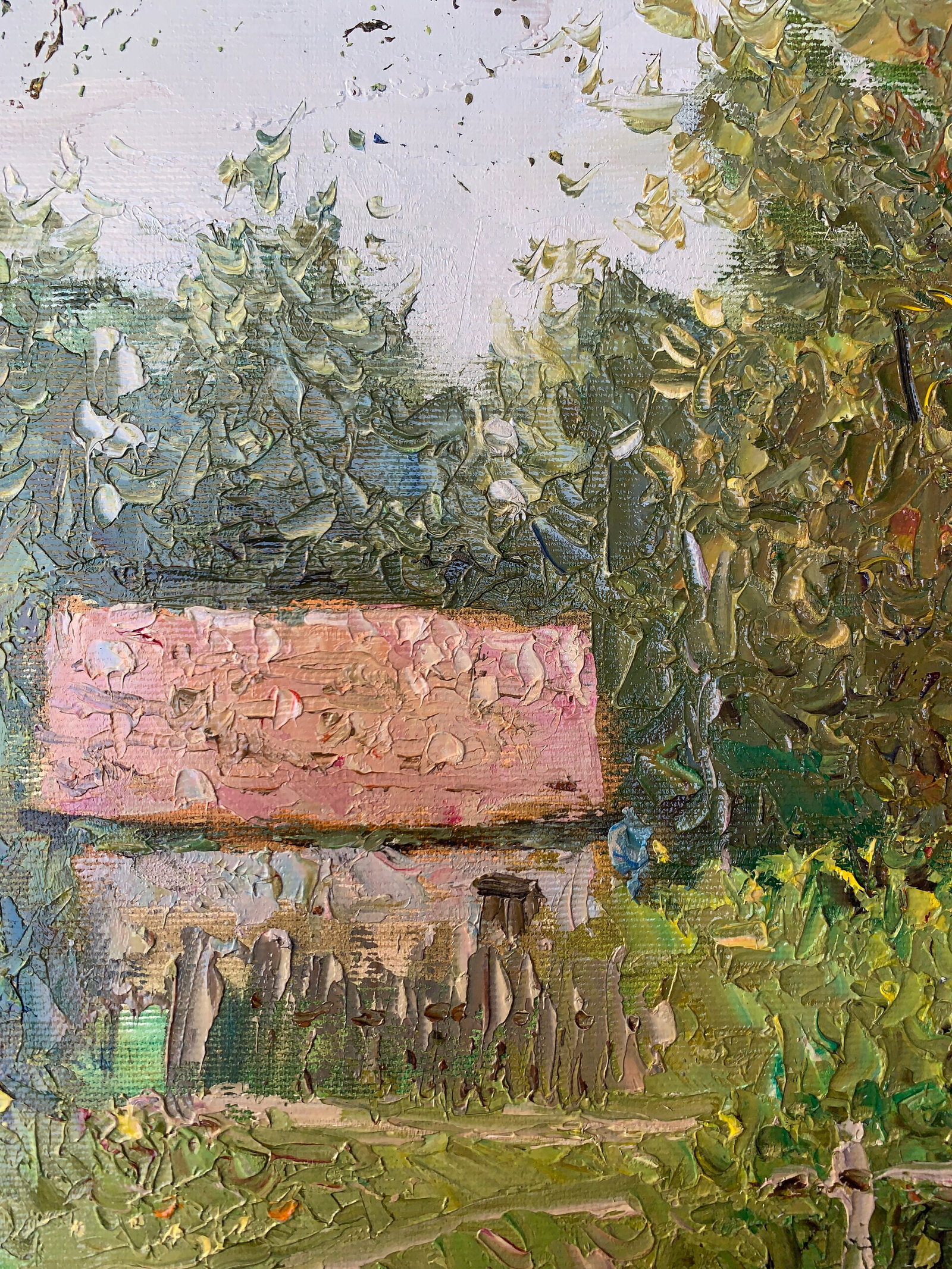 Oil painting native landscape Sergey Ivanovich Animov - 3