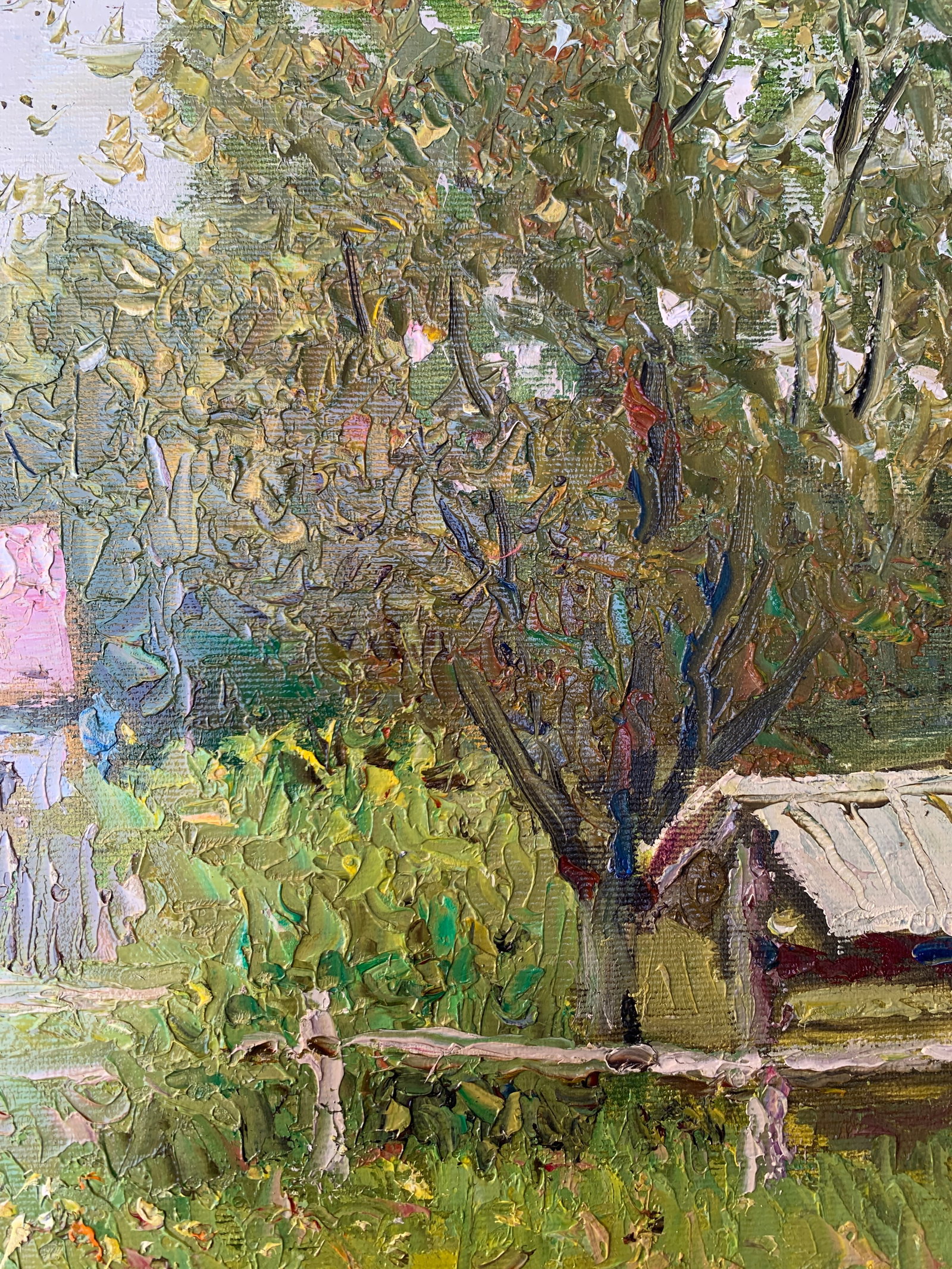 Oil painting native landscape Sergey Ivanovich Animov - 7