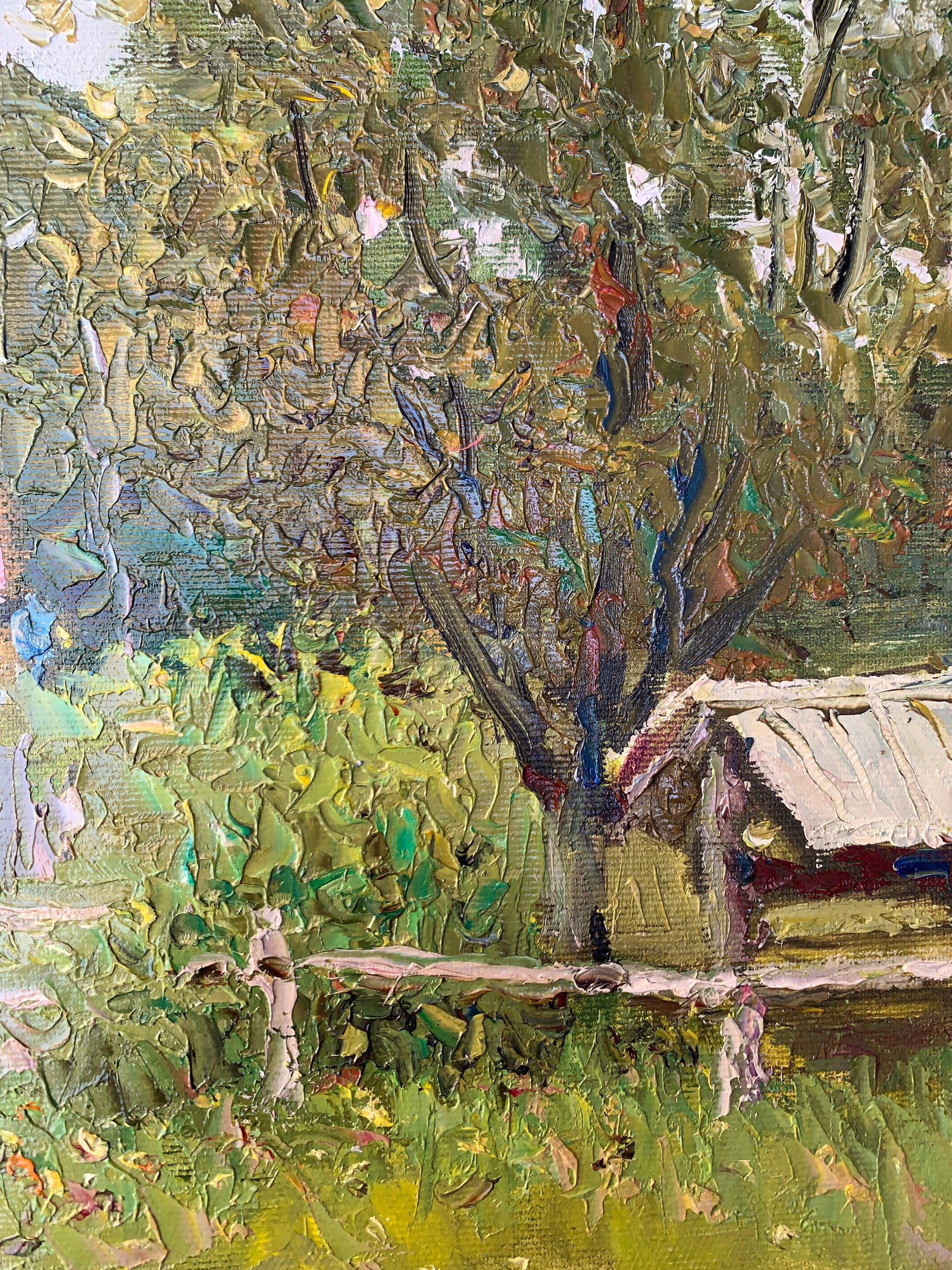 Oil painting native landscape Sergey Ivanovich Animov - 8