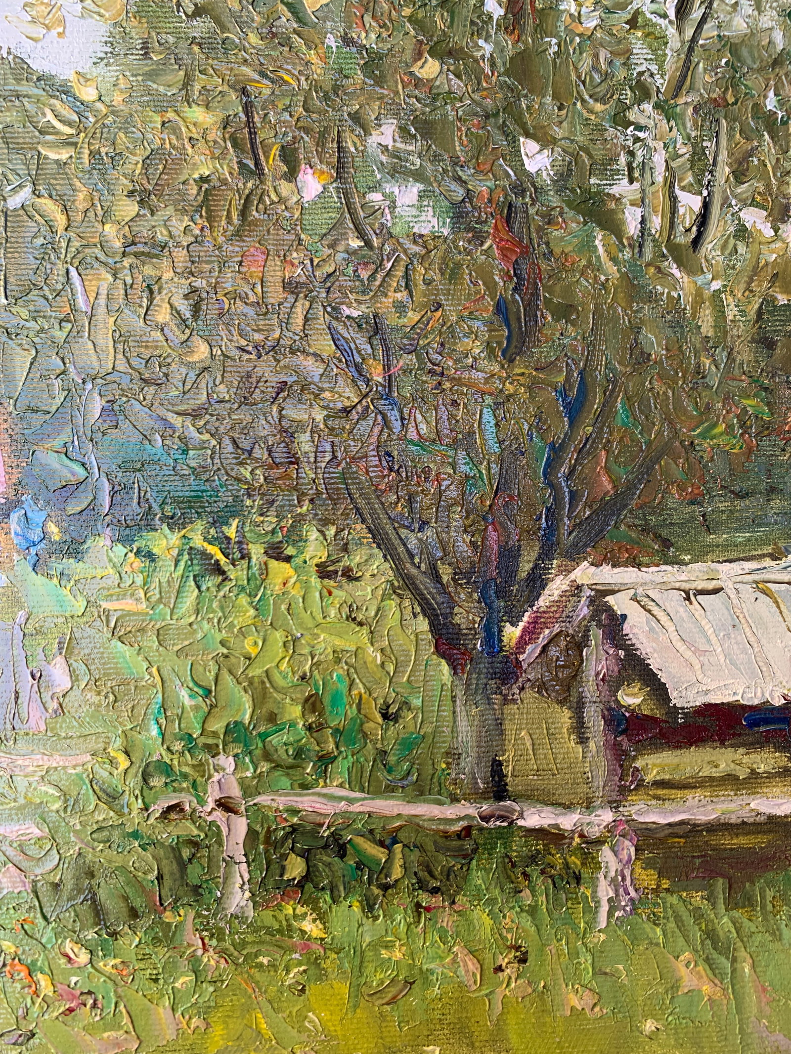 Oil painting native landscape Sergey Ivanovich Animov - 9