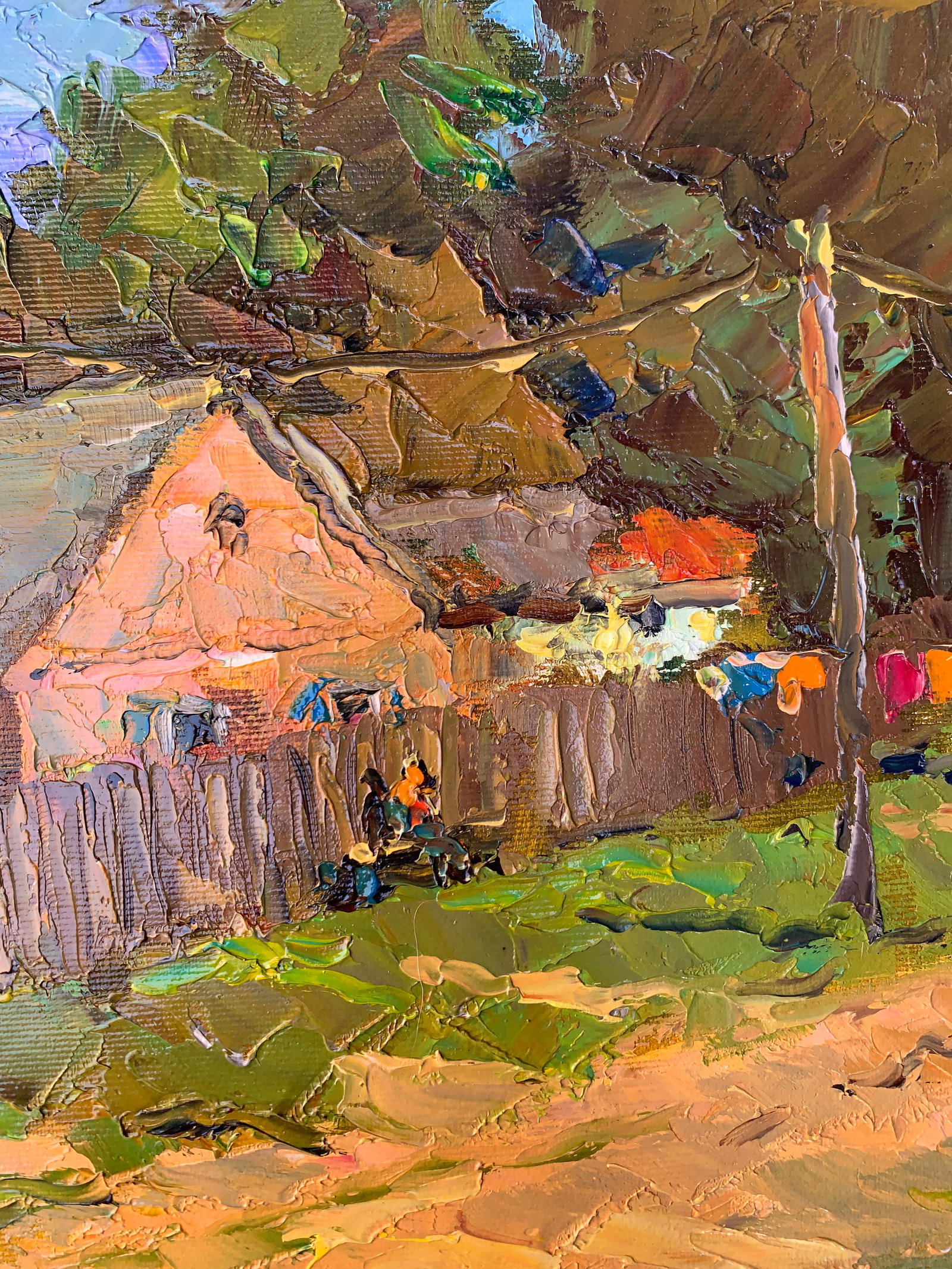 Oil painting Forest edge Sergey Ivanovich Animov - 9