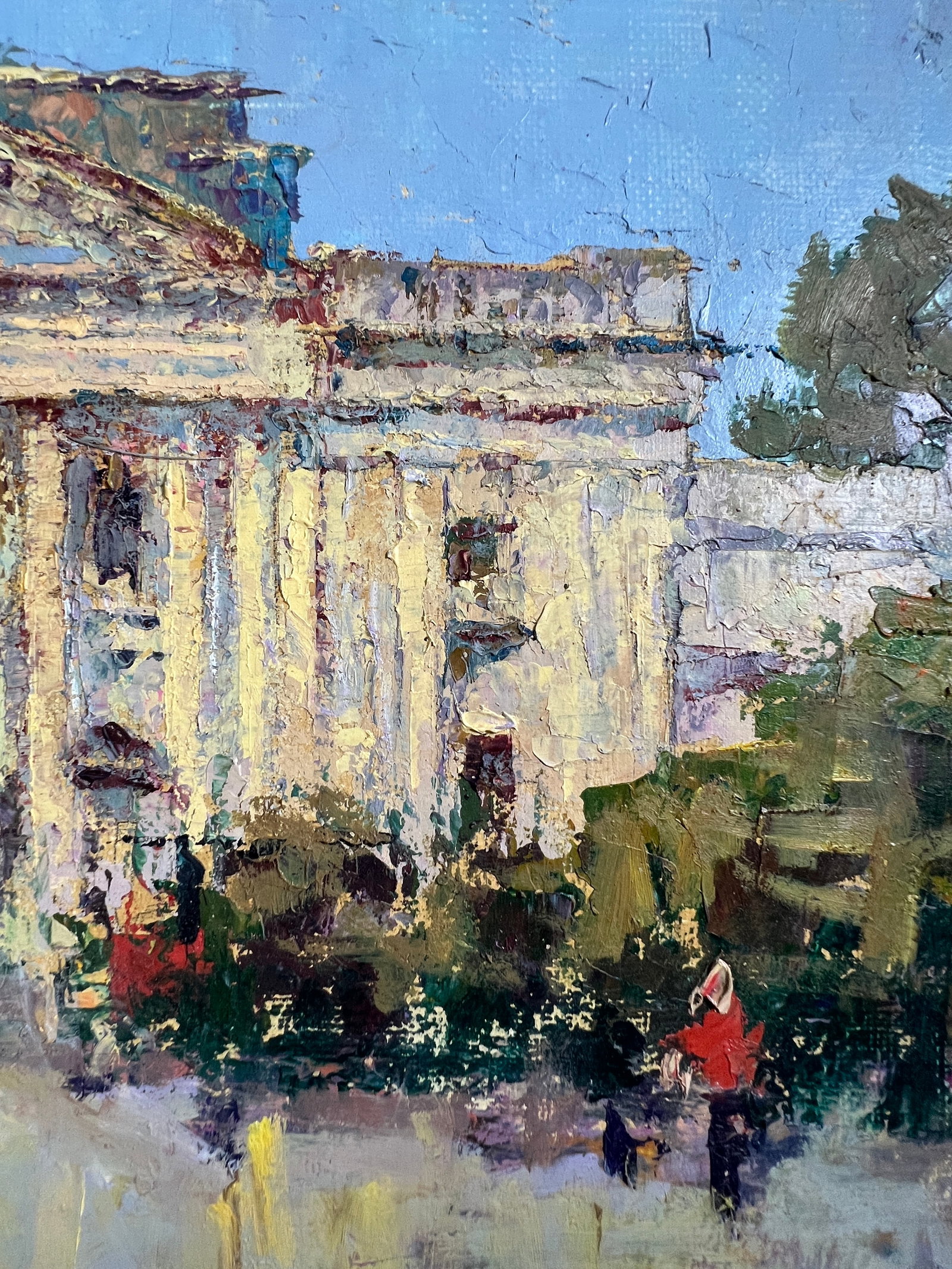 Oil painting Shevchenko Theater Sergey Ivanovich Animov - 10