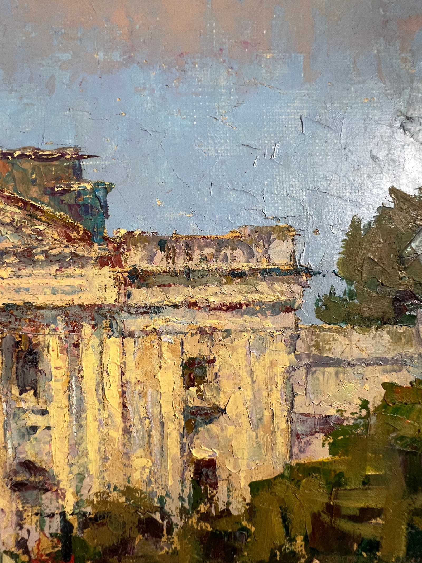 Oil painting Shevchenko Theater Sergey Ivanovich Animov - 9