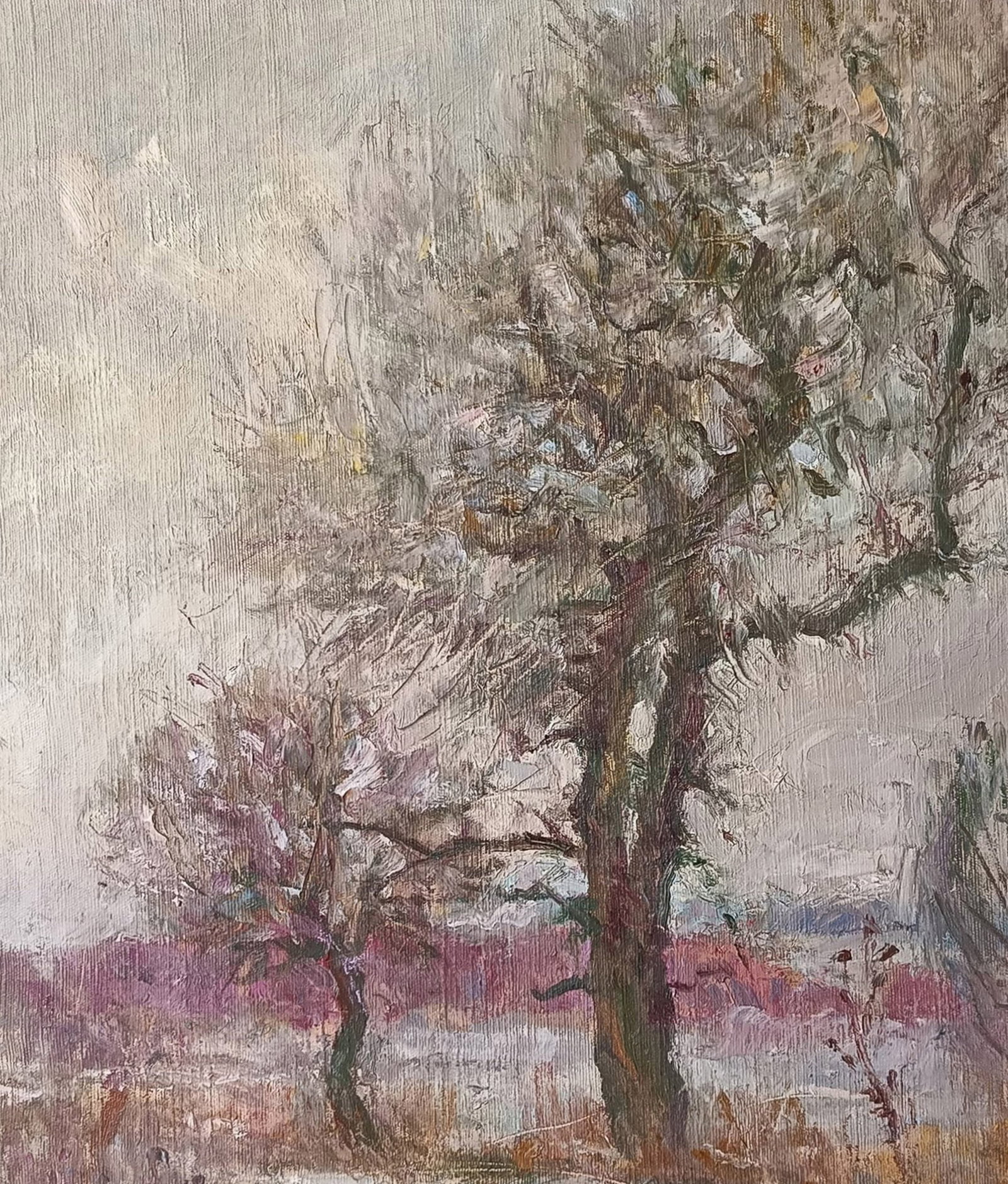 Oil painting Windswept by honored painter Ukrainian Vasyl K. - 6