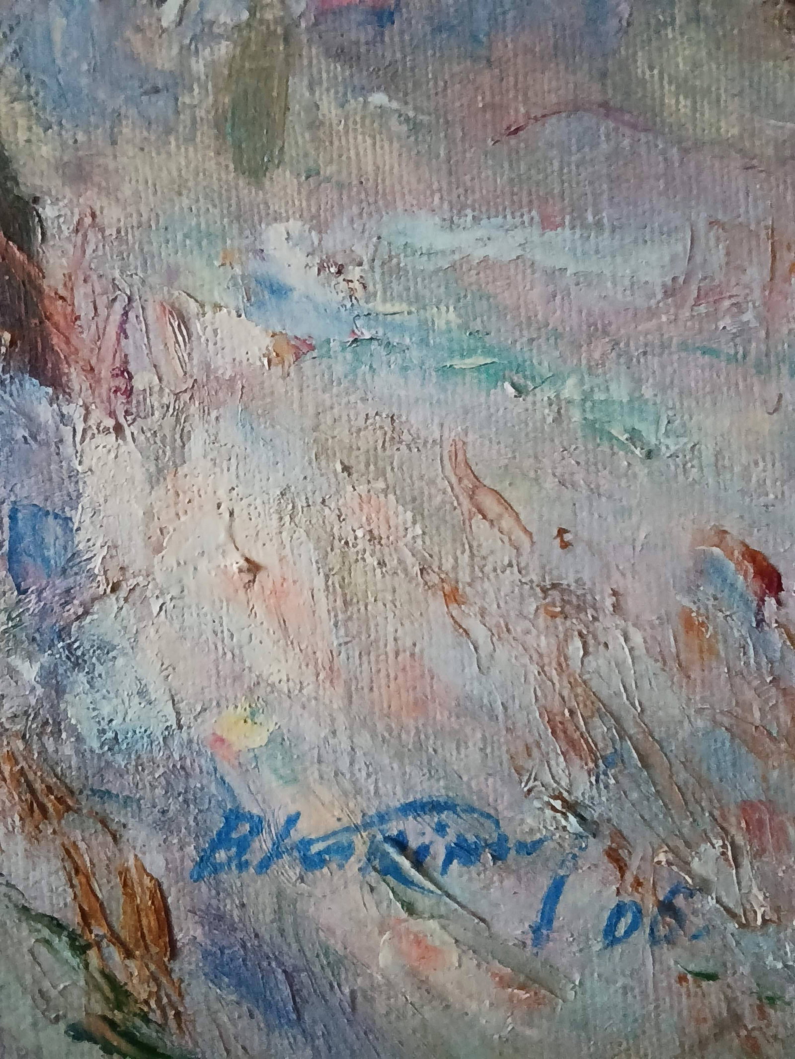 Oil painting Winter by honored painter Ukrainian Vasyl K. - 2