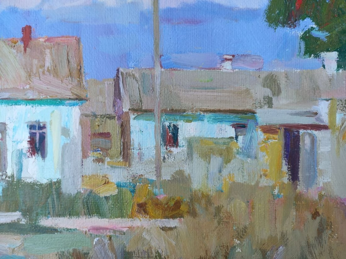 Oil painting At sunset Alex Ditriev - 3