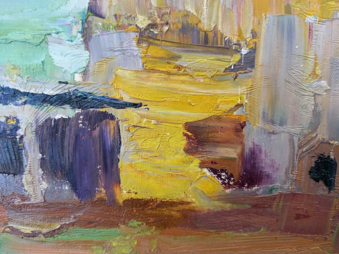Oil painting Carpathian motif Alex Ditriev - 3