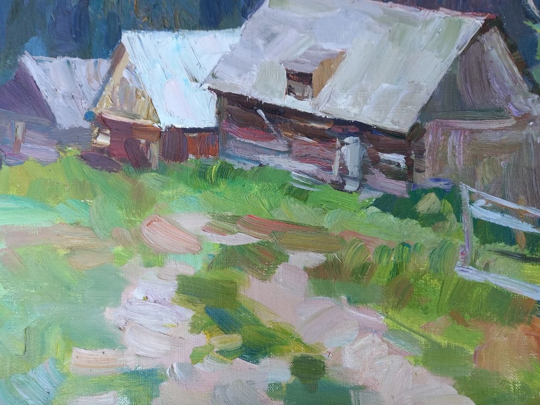 Oil painting Bukovel Alex Ditriev - 4