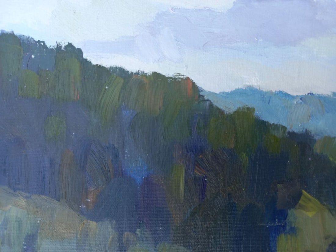 Oil painting Bukovel Alex Ditriev - 6