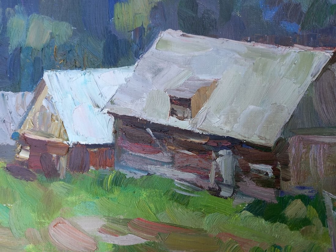 Oil painting Bukovel Alex Ditriev - 7