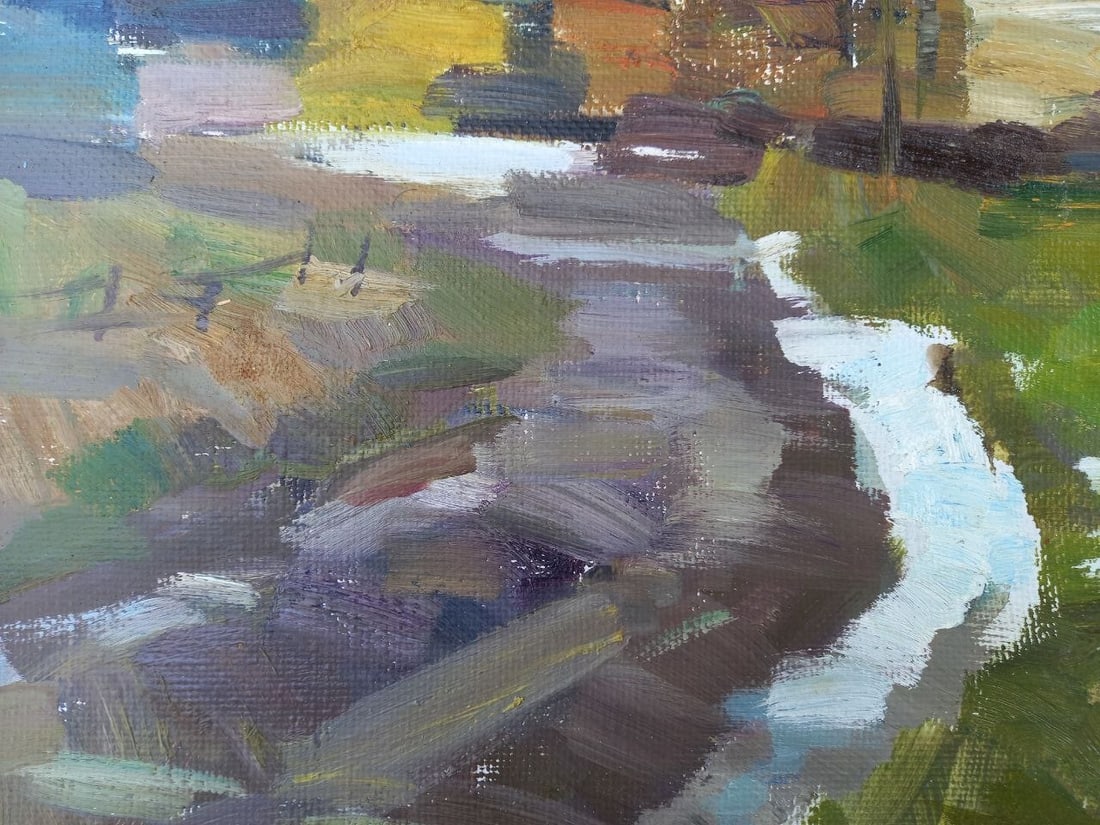 Oil painting Operets. Carpathians Alex Ditriev - 5
