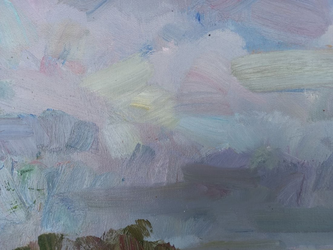 Oil painting To the rain Alex Ditriev - 4