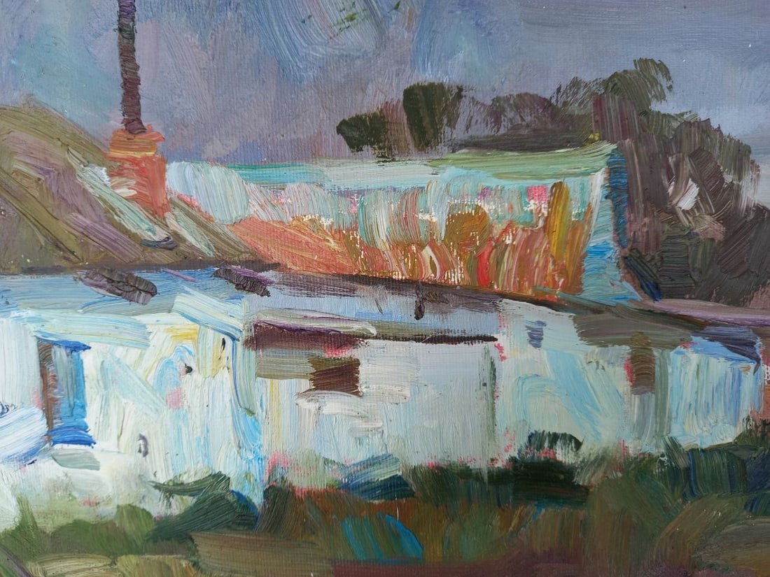 Oil painting To the rain Alex Ditriev - 5