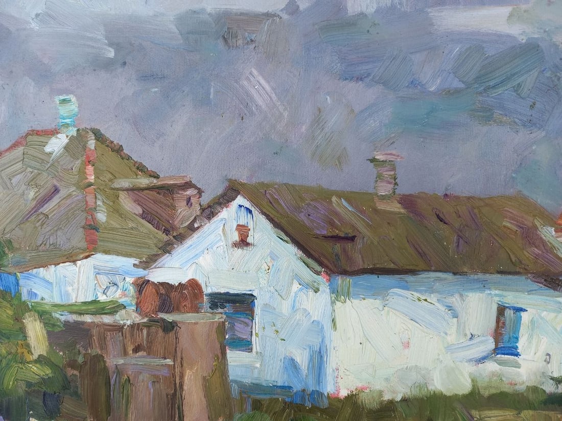 Oil painting To the rain Alex Ditriev - 6