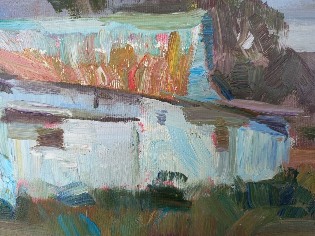 Oil painting To the rain Alex Ditriev - 8