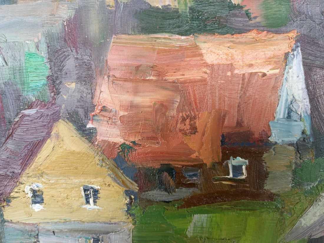 Oil painting In the mountains Alex Ditriev - 6