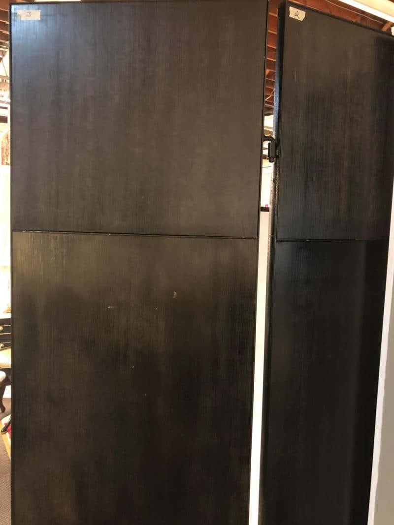 Pair of Art Deco Fashioned Three-Panel Mirrored Room Dividers or Folding Screens - 13