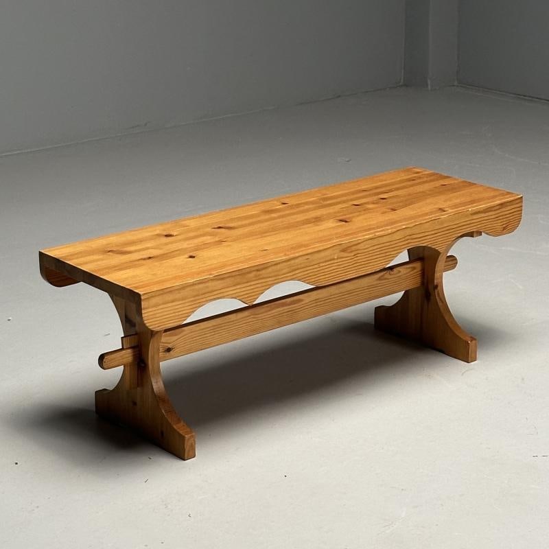 GP, Swedish Mid-Century Modern, Bench, Pine, Sweden, 1978 - 5