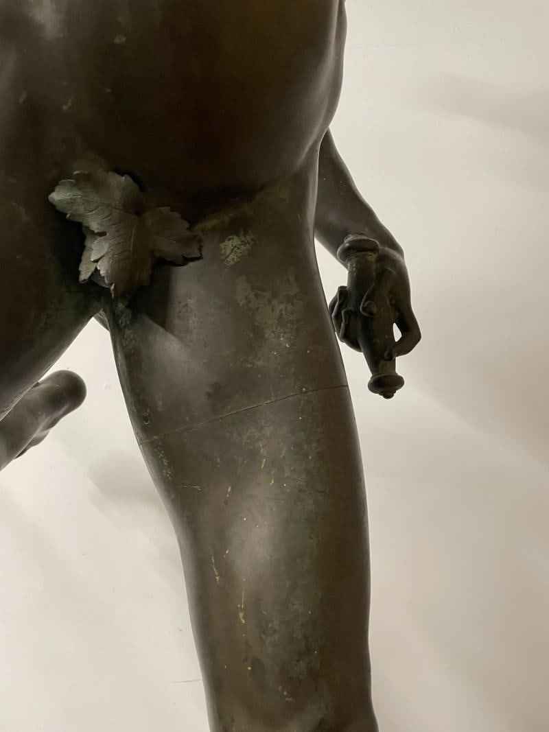 French Artist, Life-Size Statue of Hermes, Bronze, France, 18th Century - 11