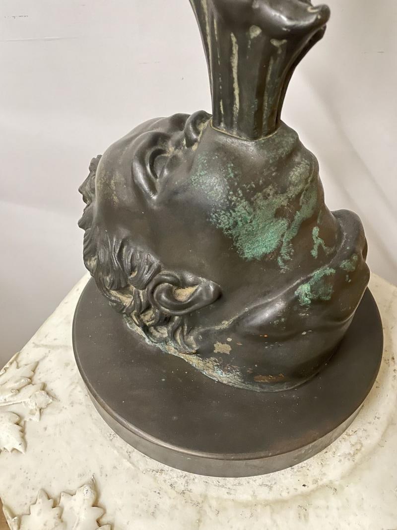 French Artist, Life-Size Statue of Hermes, Bronze, France, 18th Century - 12