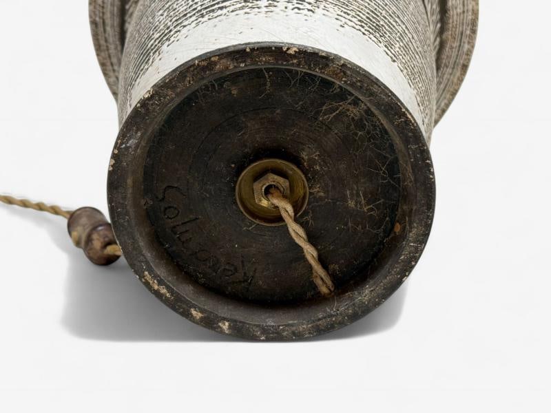 Keramos, French Modern, Glazed Ceramic, Table Lamp, France, 1940s - 11