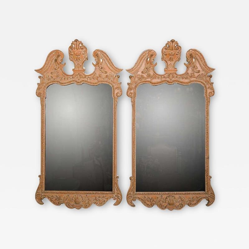 Pair of French Empire Style Mirrors (1 of 8)