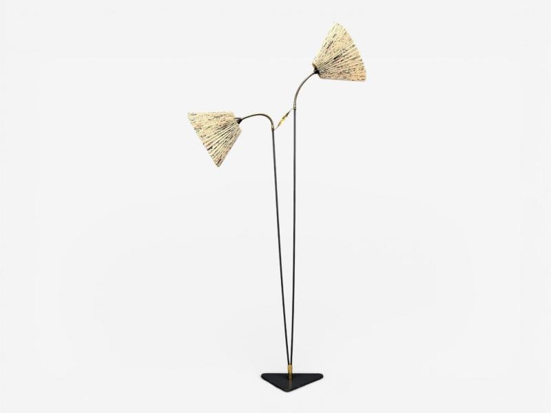 Swedish Modern, Lacquered Metal, Brass, Paper, Sweden, 1900s - 2