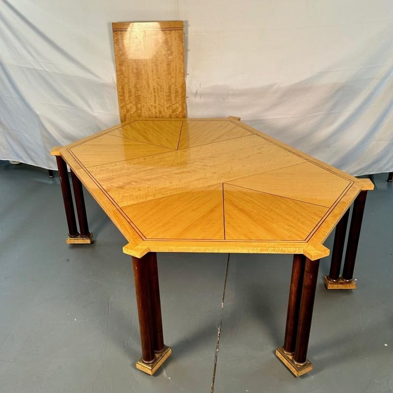 Vladimir Kagan Dining Room Set, Table, Chairs, Sideboard, Labeled, Copeland - 9