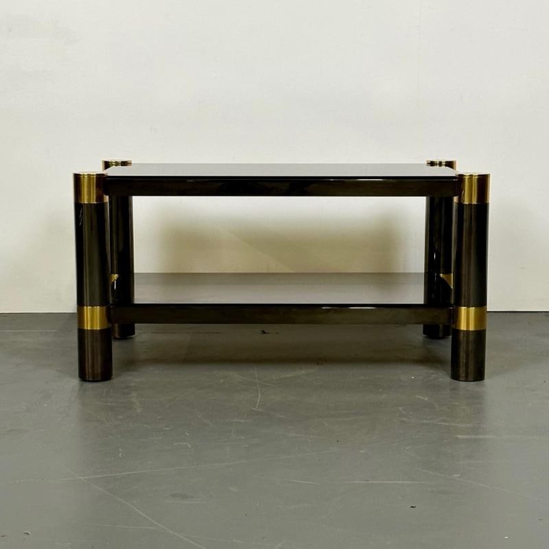 Mid-Century Modern Signed Karl Springer Rectangular Coffee / Cocktail Table - 4
