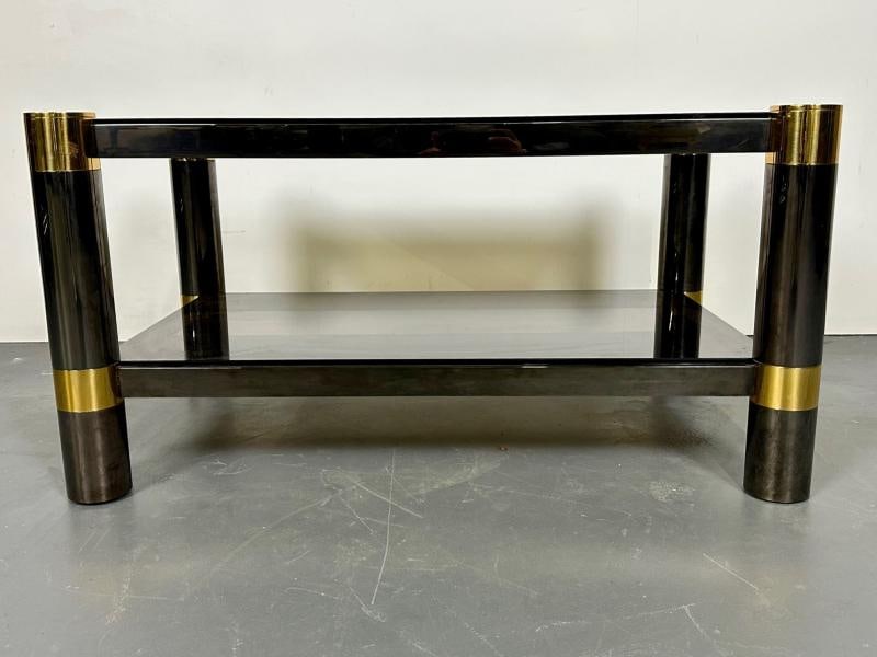 Mid-Century Modern Signed Karl Springer Rectangular Coffee / Cocktail Table - 6